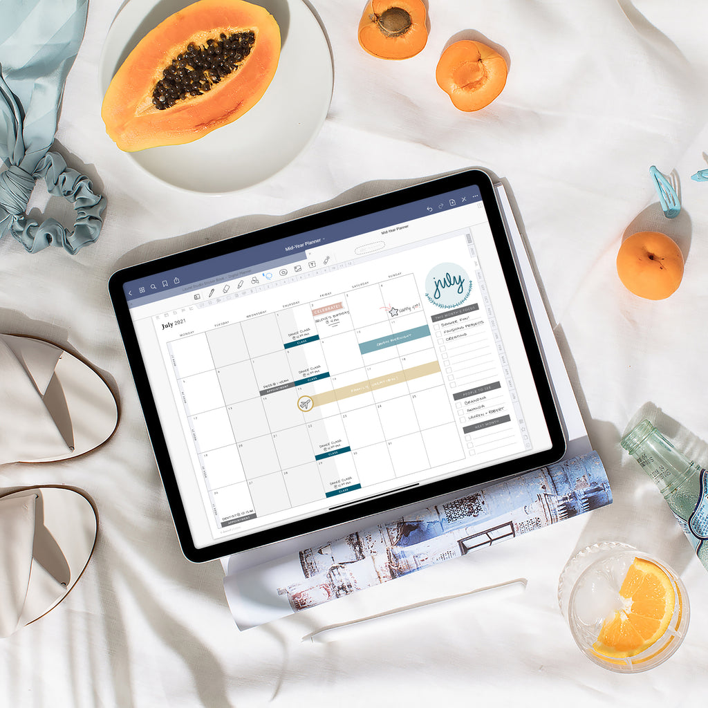 Getting Started in Your New Digital Planner