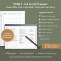 2026 Planner for E-Ink Tablets for reMarkable, Supernote and Boox (Plus BONUS 2025 Planner!)