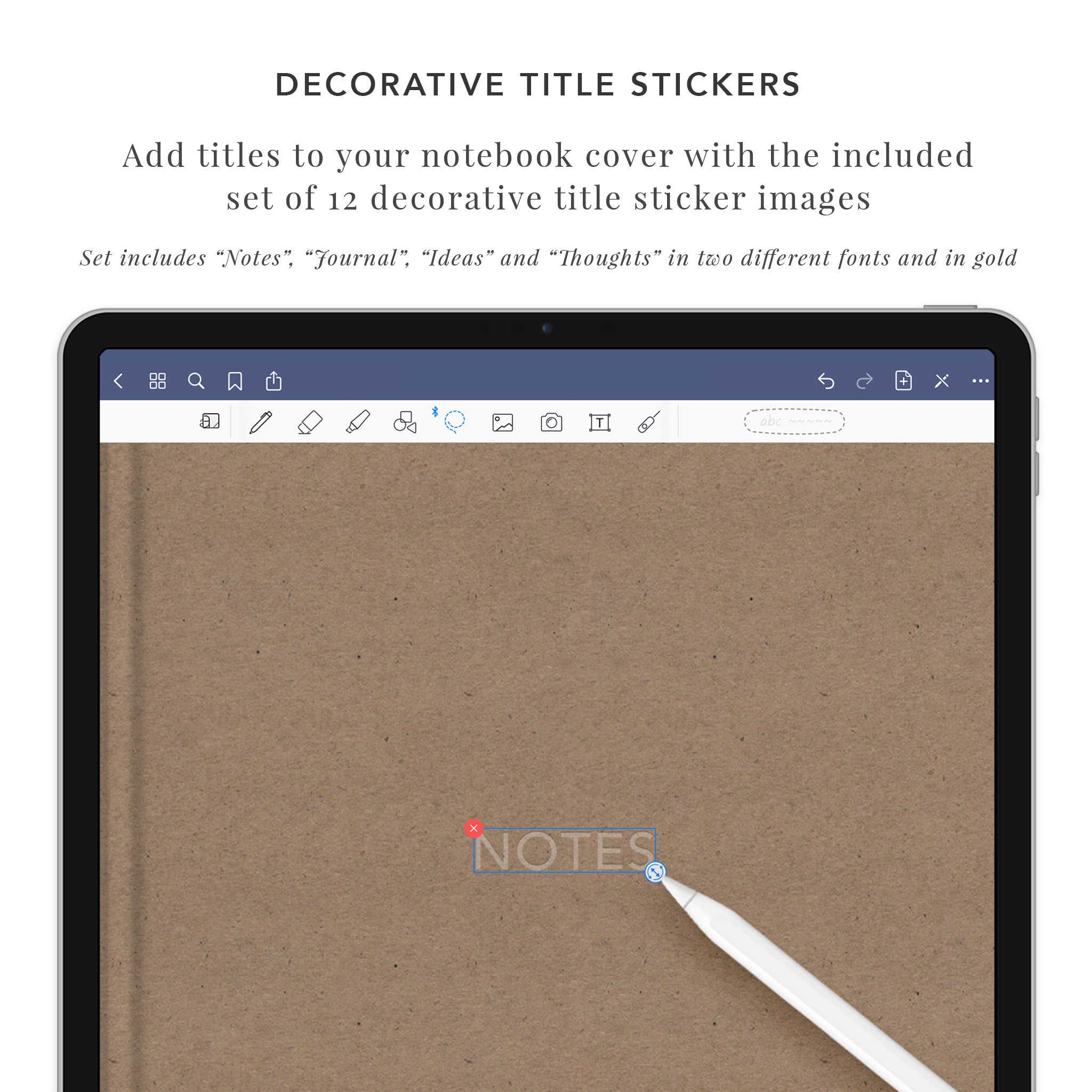 Tech Note Covers Set of 24 Notebook Covers – Laurel Studio